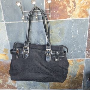 Elegant Black Tote Bag